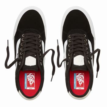 Panske Tenisky Vans Chima Pro 2 Čierne/Biele VA95XGZOJ
